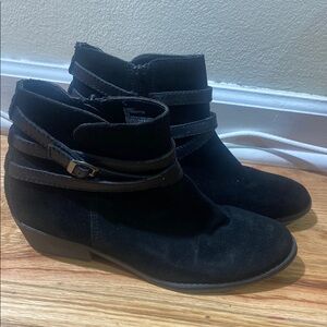 Black Suede Ankle Boots